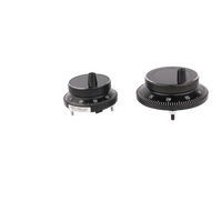 Volante de control manual con aumento de 100x para sistemas CNC Fanuc, Siemens, GSK, con botones de parada de emergencia y activación