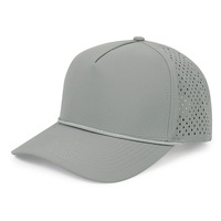 Gorra Deportiva de 5 Paneles con Logotipo Personalizado al por Mayor, 100% Poliéster, Secado Rápido, Gorra Ligera con Visera para Marcas, Venta al por Mayor