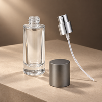 Flacon pulvérisateur de parfum en verre transparent rechargeable 10ml 20ml, atomiseur de voyage à brume fine, échantillon de parfum, emballage vide