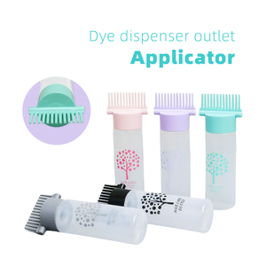 Flacon distributeur d'huile et de crème à motif <span class=keywords><strong>arbre</strong></span> avec tête de peigne, <span class=keywords><strong>Rose</strong></span> rouge, <span class=keywords><strong>Rose</strong></span>, Noir, Violet, Bleu - Product Image 3