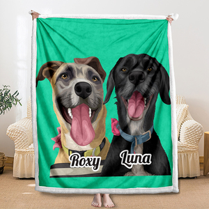 Tùy Chỉnh In Ấn Gia Đình Ảnh Trường Đội Công Ty Cửa Hàng Logo Ném Chăn Thăng Hoa Ấm Sherpa Mùa Đông Chăn Tùy Chỉnh - Product Image 6