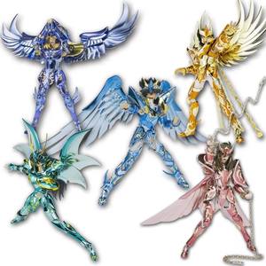 Figurine d'Action Saint Seiya 19cm - Shiryu, Hyoga, Shun, Ikki le Phénix - Figurines des Chevaliers du Zodiaque, Super Jouets Saint Seiya - Product Image 1