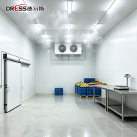 Unité de réfrigération commerciale pour chambre froide et congélateur avec unité de condensation et évaporateur de type unité de refroidissement