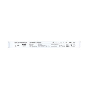 Controlador LED regulable sin parpadeo IP20 para interiores, 75W, voltaje constante 0-10V/1-10V/10V PWM/Rx, fuente de alimentación LED 100-240V AC-DC 12V 24V - Product Image 3