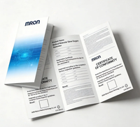 Kertas Cardstock Copperplate Poster Lipat Kustom Kartu Sertifikat Harga Murah Layanan Percetakan Kartu & Kemasan