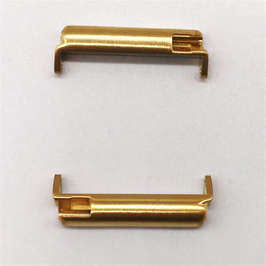 <span class=keywords><strong>MIM</strong></span> <span class=keywords><strong>316L</strong></span> 304ステンレス鋼ブラッシュドシルバーPVDブラックゴールドローズゴールド時計バンドコネクタFitbit Versa用アダプター - Product Image 2