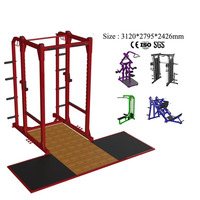 Power Rack Équipement de gymnastique Fitness Demi-support Cross fitness Plate-forme Squat Haltérophilie Power Rack