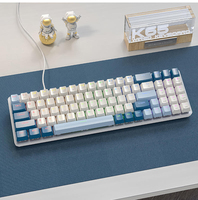 Clavier mécanique FreeWolf K65 personnalisé pour l'e-sport, clavier de jeu mécanique filaire à commutation à chaud pour le bureau et les jeux