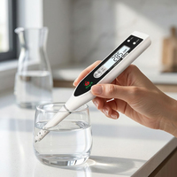 Stylo testeur numérique TDS portable pour la qualité de l'eau, détecteur de pureté de l'eau potable étanche avec écran LCD, pH 0-14 rapide