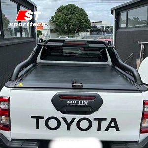 Accesorios Exteriores de Alta Calidad OEM/ODM Cubierta Retráctil para Cama de Camioneta con Cerradura de Contraseña para Hilux Revo <span class=keywords><strong>Adventure</strong></span> - Product Image 2