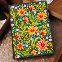 Carnet Mandala en gros à prix abordable, carnet de peinture diamant DIY de haute qualité, kit de carnets A5 5D DIY