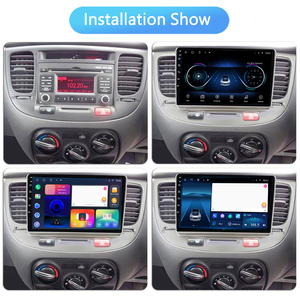 Lecteur dvd de voiture Android, Radio Audio stéréo, lecteur multimédia, Navigation GPS pour Kia Rio 2 <span class=keywords><strong>Rio2</strong></span> 2005-2011 - Product Image 2