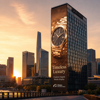 Grande edificio esterno P5 impermeabile Led Display Led flessibile Video parete pannello cartello