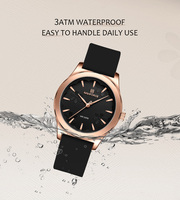 Jam Tangan Wanita NAVIFORCE 5051 RGBB Fashion Brand Tahan Air Quartz dengan Dial Bunga dan Tali Silikon