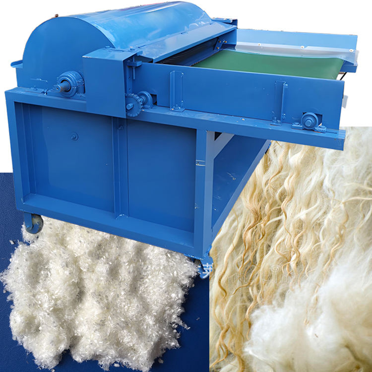 Widely Used Waste Cloth Recycling Machine Fabric Crush Opening Machine Textile Shredder Recycle Machine