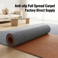 Hotel Carpets and Rugs Machine Made Polyester Modern Washable Custom Ribbed Carpet Roll for Home Events Runner Rugs