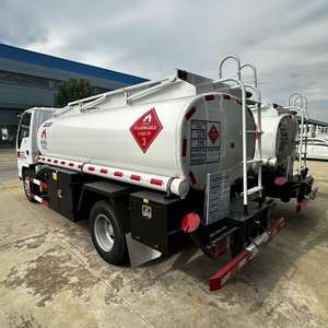 מכירה חמה 5000l נייד משאית דלק ניידת של הלקוח דורש 5 סמ "ק דלק לוגיסטיקה צי אספקת דיזל קמיון - Product Image 5