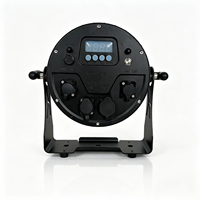 Nouveau style de projecteur LED PAR sans fil DMX à écran tactile, 12*18W, IP65, pour extérieur, avec antenne anti-casse