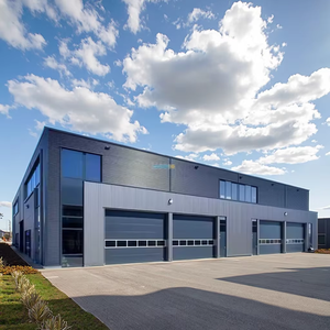 คลังสินค้าโครงสร้างเหล็กสำเร็จรูปแบบพกพาคลังสินค้าออกแบบได้ตามต้องการ - Product Image 1