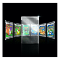 Boîtier de Fermeture en Acrylique Transparent Sur Mesure pour Présentoir de Boosters de Cartes à Collectionner, Boîte d'Affichage en Acrylique pour Boosters Pokémon