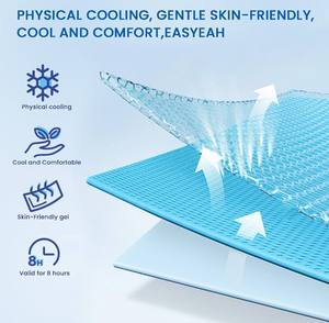 2024 Health Care Self-adhesive Reusable Fever Cooling <strong>Patch</strong> Gel <strong>Migraine</strong> Headache <strong>Patch</strong> for Children - Product Image 5