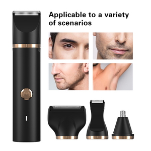 <span class=keywords><strong>Tondeuse</strong></span> à cheveux pour homme Unibono 4 en 1, lame en céramique, étanche IPX7, pour la maison et l'épilation corporelle - Product Image 4