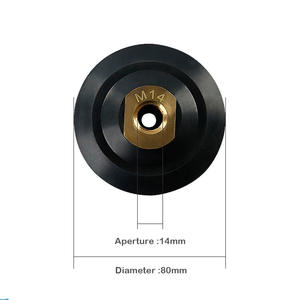 M14 4 אינץ '/100 מ "מ בסיס אלומיניום עם שרף יהלום עבור ליטוש אבן גרניט שיש עבור דיסק מרור אחורי מטחנת" - Product Image 4