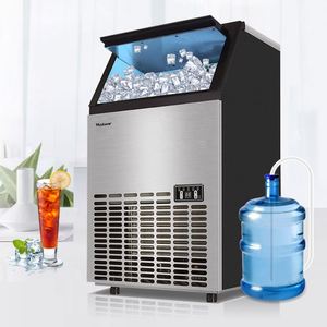 High Productivity 150kg/24 60 Kgindustrial Price Hours Commercial with Water Dispenser Business <b>Ice</b> Maker <b>Ice</b> Cube Maker - Product Image 3