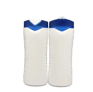 400ml boş PE plastik losyon şişesi erkekler için duş jeli şampuan vücut losyonu temiz özel Logo