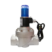 Vanne de coupure de gaz GPL antidéflagrante 220V/24V avec capteur de détection de fuite industrielle à fermeture rapide en acier inoxydable 304 – Garantie 12 mois
