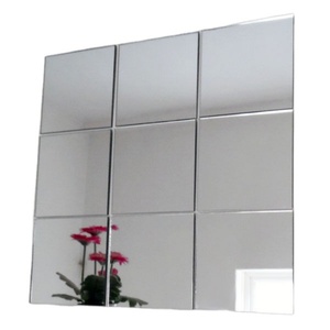Carreaux de verre miroir transparents 12x12 à découper soi-même pour murs - Product Image 1