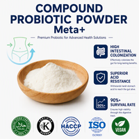 AMULYN Poudre Probiotique Composée Meta+ Sur Mesure Lyophilisée Gestion du Poids en Vrac Mélange de Probiotiques Composés 6-en-1 pour Femmes