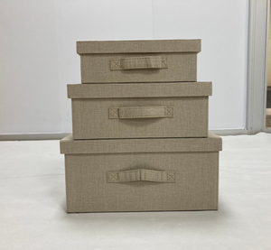 Box Storage Trunk Handmade Wood Square Different Size Vintage Furniture Fabric Box Rectangle Storage Trunk