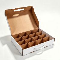Boîte en carton ondulé de luxe, écologique, en matériaux recyclés, pour l'expédition de fruits et légumes frais, aliments de qualité supérieure