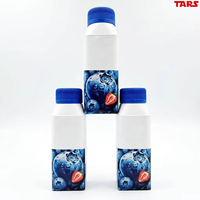 Boîte en carton aseptique Prisma de 200 ml, contenant standard pour liquides, lait, jus, eau, boissons, emballage alimentaire, personnalisable OEM