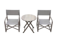 Chaise de réalisateur pliable meubles de contrat chaise pivotante extérieure chaise de patio extérieur