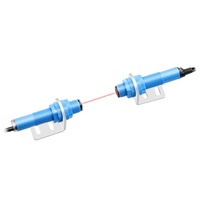 CORON GLF-T11-P M12 Capteur laser cylindrique à faisceau traversant PNP à filetage plastique, portée de détection 10m, pour la détection d'objets de petite taille