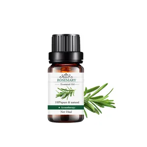 ISO9001 Certified Factory Supply Rosemary Essential Oil Bulk Price Private Label Pure Natural Hair Rosemary Oil
