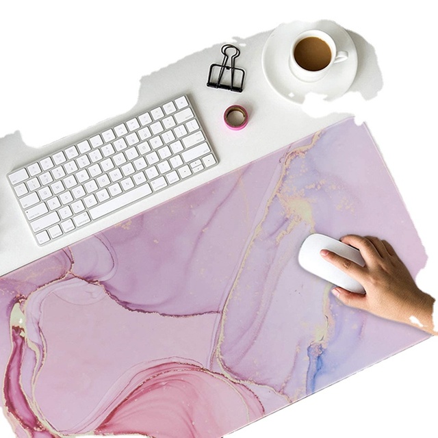 Large Non-Slip Rubber Back Gaming Mouse Pad Cartoon Style Desk Mat for Keyboard Mouse for Gaming or Home Office Work in Stock