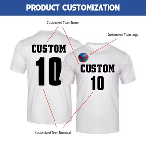 Camiseta de Fútbol Personalizada por Sublimación para Hombre, Copa de Fútbol 2026, Camiseta de Fútbol y Camiseta Deportiva 100% Poliéster de Secado Rápido con Impresión de Logotipo - Product Image 3