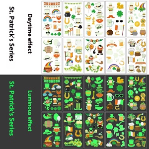 Pegatina de <span class=keywords><strong>tatuaje</strong></span> impermeable temporal de dibujos animados luminosos personalizados diseño de papel no tóxico pegatina luminosa pegatina de <span class=keywords><strong>tatuaje</strong></span> para chico - Product Image 2