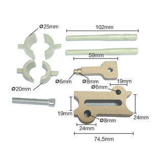 Herramienta de reparación de fugas en tuberías de latón PPR PE, cabezal de molde de abrazadera de soldadura en caliente para fijación de orificios en tuberías de agua, accesorio de fontanería - Product Image 4