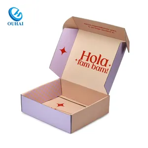 도매 사용자 정의 인쇄 독특한 골판지 배송 상자 사용자 정의 로고 골판지 우편물 상자