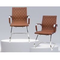 Chaise de réception et de conférence en maille, robuste, avec support lombaire ergonomique, dossier mi-haut, réglable, pour bureau, école, hôtel