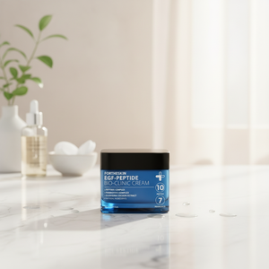 Cosmético Coreano FORTHESKIN EGF-PEPTIDE BIO-CLINIC CREAM Loción Antienvejecimiento Blanqueadora para el Cuidado de la Piel 60ml Para Todo Tipo de Piel Hecho en Corea - Product Image 3