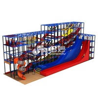 Toboggan irritable thème de l'espace équipement de terrain de jeu intérieur matériau en mousse souple ensemble de jeu pour enfants parc d'aventure aire de jeux pour enfants