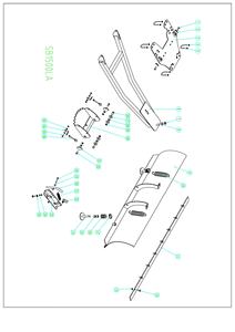 مُزيل ثلوج للمركبات الرباعية الدفع مقاس 8 بوصات كامل - Product Image 6