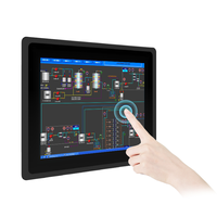 10,1 "marco estrecho luz solar legible impermeable pantalla táctil Android Panel Pc 10 pulgadas con Qr personalizado