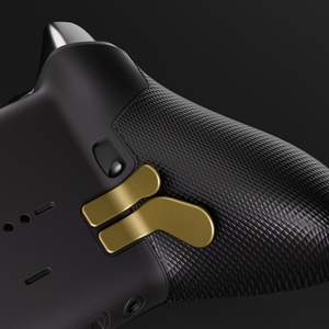 ปุ่ม D-pad แม่เหล็กสีทองเมทัลลิกแบบเปลี่ยนได้ EXtremeRate พร้อมปุ่ม Paddle ด้านหลังสำหรับคอนโทรลเลอร์ Xbox One Elite - Product Image 6