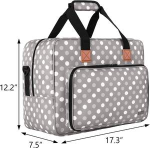 Étui de transport portable gratuit avec plusieurs poches de rangement pour une machine à coudre universelle, sac de rangement - Product Image 2